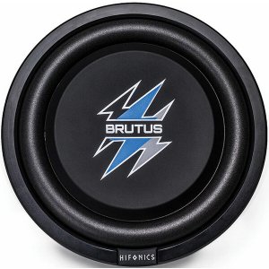 Hifonics BXS8D4 8 Brutus Series Shallow Subwoofer  400w Max 4 Ohm Dvc