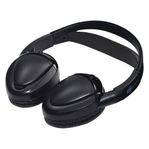 Audiovox MTGHP2CA Dual Channel Wireless Fold Flat Headphones Auto Shut