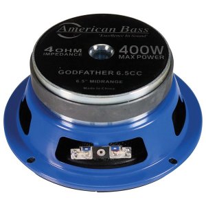 American GF65CC Godfather 6.5 Midrange 400 Watts 4 Ohm (pair) Carbon