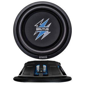 Hifonics BXS12D4 12 Brutus Series Shallow Subwoofer 500w Max 4 Ohm Dvc