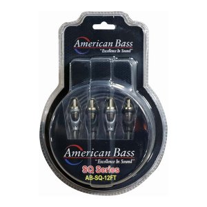 American AB-SQ-12FT 12 Ft. Rca Cable