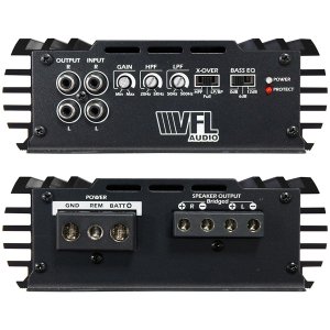 American VFLHYBRID18002 Vfl Audio Amplifier 2 Channel 2000 Watts Max