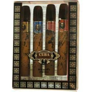 Cuba 128466 4 Piece Mini Variety With  Gold, Red, Blue,  Orange  All A