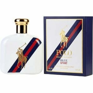 Ralph 226361 Polo Blue Sport By  Eau De Toilette Spray 4.2 Oz For Men 