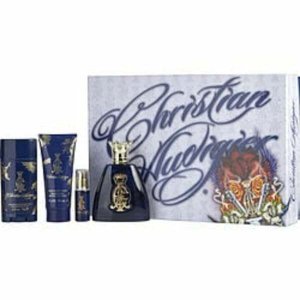 Christian 185376 Edt Spray 3.4 Oz  Hair And Body Wash 3 Oz  Deodorant 