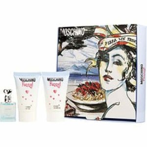 Moschino 196964 Edt 0.13 Oz Mini  Body Gel 0.8 Oz  Shower Gel 0.8 Oz F