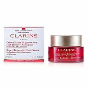 Clarins 132432 Super Restorative Day Cream  --50ml1.7oz For Women