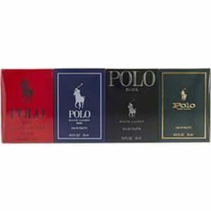 Ralph 249733 4 Piece Mini Variety With Polo  Polo Blue  Polo Black  Po