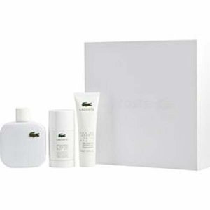 Lacoste 286006 Pure Edt Spray 3.3 Oz  Deodorant Stick 2.4 Oz  Shower G