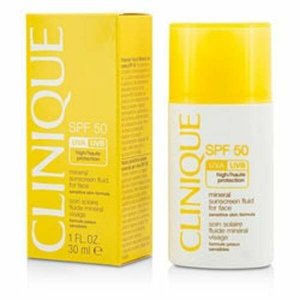 Clinique 289319 Mineral Sunscreen Fluid For Face Spf 50 - Sensitive Sk