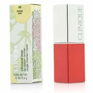 Clinique 270026 Pop Lip Colour + Primer -  06 Poppy Pop  --3.9g0.13oz 