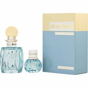 Miu 334111 Eau De Parfum Spray 3.4 Oz Amp; Eau De Parfum Spray 0.67 Oz