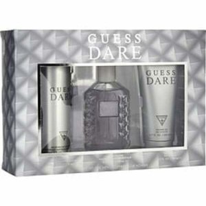 Guess 344100 Edt Spray 3.4 Oz  Deodorant Body Spray 6 Oz  Shower Gel 6