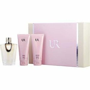 Usher 308465 Eau De Parfum Spray 3.4 Oz  Body Lotion 3.4 Oz  Body Wash