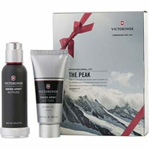 Swiss 314830 Victorinox Edt Spray 3.4 Oz  Shower Gel 3.4 Oz For Men