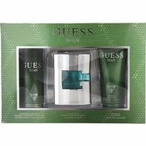 Guess 333154 Edt Spray 2.5 Oz Amp; Deodorant Spray 6 Oz Amp; Shower Ge