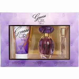 Guess 333159 Edt Spray 3.4 Oz  Body Lotion 6.7  Edt Spray 0.5 Oz For W