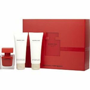 Narciso 333364 Eau De Parfum Spray 1.6 Oz  Body Lotion 2.5 Oz  Shower 