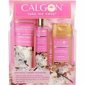 Coty 330764 Japanese Cherry Blossom With Body Mist 8 Oz  Body Cream 8 