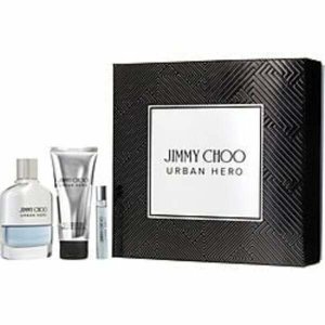 Jimmy 349790 Eau De Parfum Spray 3.3 Oz  Aftershave Balm 3.4 Oz  Eau D