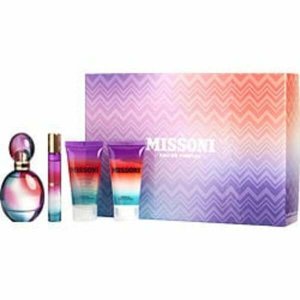 Missoni 339162 Eau De Parfum Spray 1.7 Oz  Body Lotion 1.7 Oz  Shower 