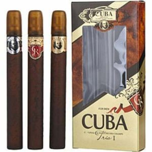 Cuba 366136 3 Piece Trio I With  Gold  Vip  Royal And All Are Edt Spra