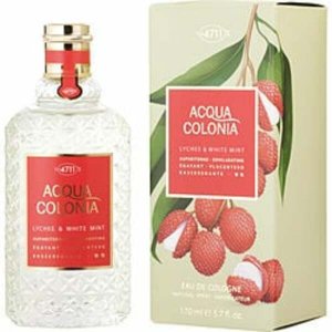 4711 365531 Lychee  White Mint Eau De Cologne Spray 5.7 Oz For Women