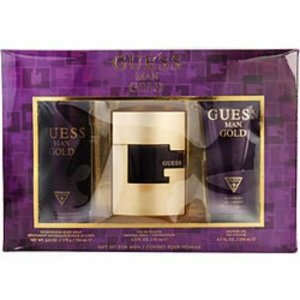 Guess 377178 Edt Spray 2.5 Oz  Body Spray 6 Oz  Shower Gel 6.7 Oz For 