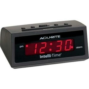 Chaney 13002A3 Acurite 5-inch Intelli-time Alarm Clock