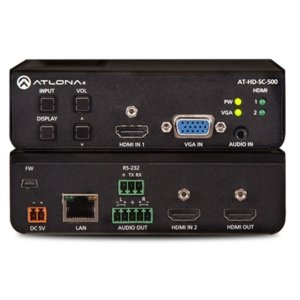 Atlona AT-HD-SC-500 Three-input Hd Video Scaler For Hdmi And Vga Signa