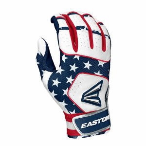 Easton 8074752 Walk-off Nx Baseball Batting Gloves-youth-l-usa