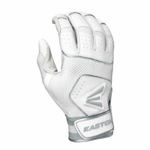 Easton 8074732 Walk-off Nx Baseball Batting Gloves-youth-m-white