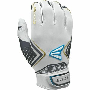 Easton 8069164 Ghost Fastpitch Batting Gloves-white-gold-m