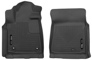 Husky 53711 Liners Front Floor Liners  12-21 Toyota Tundra Xact-black