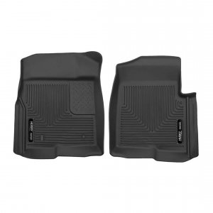 Husky 53311 Liners Front Floor Liners 09-14 Ford F150 Regsuper Cab-bla