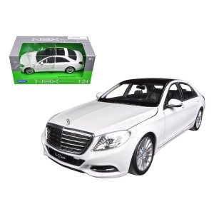 Welly 24051w Mercedes Benz S Class With Sunroof White Nex Models 124 D