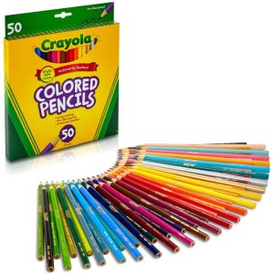 Crayola 68-4050 Presharpened Colored Pencils - 3.3 Mm Lead Diameter - 