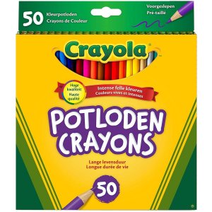 Crayola 68-4050 Presharpened Colored Pencils - 3.3 Mm Lead Diameter - 