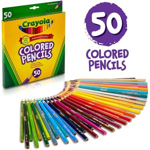 Crayola 68-4050 Presharpened Colored Pencils - 3.3 Mm Lead Diameter - 