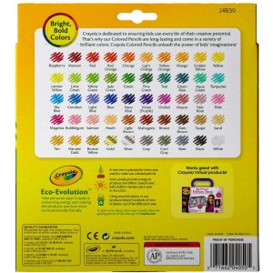 Crayola 68-4050 Presharpened Colored Pencils - 3.3 Mm Lead Diameter - 