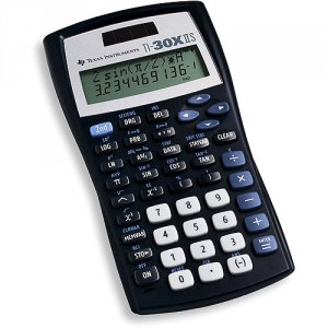 Texas TI-30X-IIS Dual Power Scientific Calculator - 2 Line(s) - Lcd - 