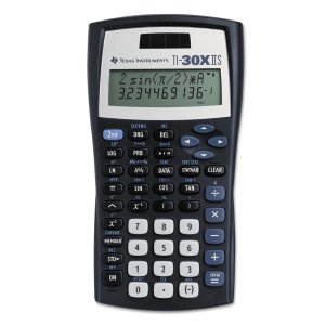 Texas TI-30X-IIS Dual Power Scientific Calculator - 2 Line(s) - Lcd - 