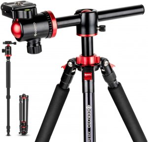 Geekoto X25 Tripod, Camera Tripod For Dslr, Aluminum Tripod With 360 D