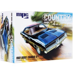 Mpc MPC878M Skill 2 Model Kit 1969 Dodge Charger Rt Country 125 Scale 