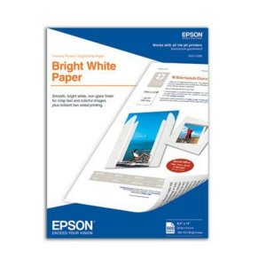 Epson S041586 Bright White Paper, Letter, 500 Sheets. For  3640