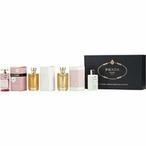 Prada 357510 4 Piece Mini Variety With  Candy Florale Edt 0.24 Oz   La