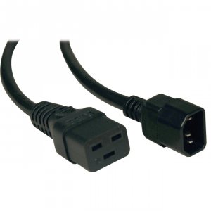 Tripp P04700610A Heavy Duty Power Extension Cord 16 Awg 10a C19 To C14