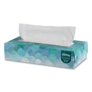 Kimberly WLJ 21400 Kleenex Facial Tissue - 2 Ply - 8.40 X 8.20 - White