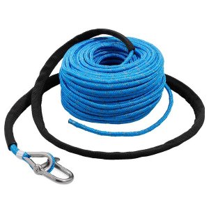 Trac 69080 Trac Anchor Rope 5mm X 10039; Stainless Steel Shackle