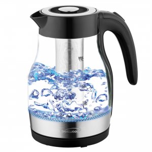 Brentwood KT-1962BK Cordless Kettle Tea Infuser Bk